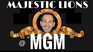 MAJESTIC LIONS Slot Machine •AMAZING LIVE PLAY• MGM, Las Vegas