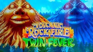 Volcanic Rock Fire Twin Fever Slot - GREAT SESSION, ALL FEATURES!