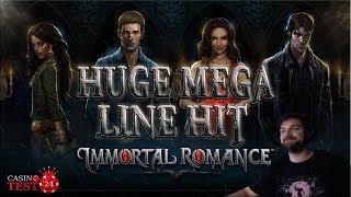 HUGE MEGA BIG WIN on Immortal Romance - Microgaming Slot - 1,50€ BET!