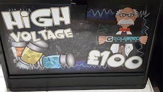 High Voltage £100 Jackpot Home Fruit Machine Gameplay