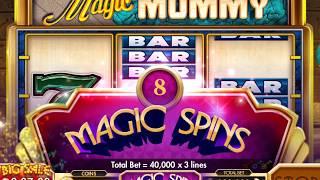 MAGIC MUMMY  Video Slot Casino Slot Machine with a FREE SPIN BONUS