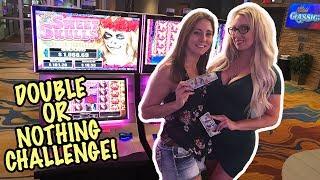 $100 / Double or Nothing Slot Challenge! •Part 1 | Slot Ladies