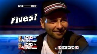 Daniel Negreanu in danger and an unexpected fold