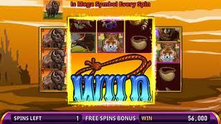 GRIZZLY'S GOLD Video Slot Casino Gold with a WILD TRAIL FREE SPIN BONUS