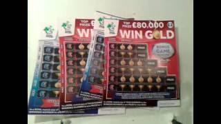 NEW Out..'WIN GOLD" Scratchcards...we Give them a go..see if they are any Good??