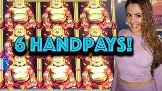 6 HANDPAYS with a MASSIVE JACKPOT on Dragon Link Game in Tampa!