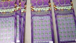 Day Four - Playing Five $20 Tickets! Illinois Lottery Ticket - 50X the Cash