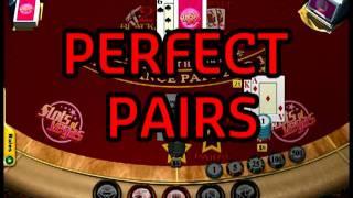 BJ + Perfect Pairs Table Game Video at Slots of Vegas