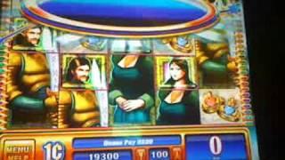 LANCELOT slot machine bonus WIN