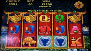 5 Dragons Slot Machine Bonus - 8 Free Games w/ 10x Multiplier - MEGA BIG WIN (#2)