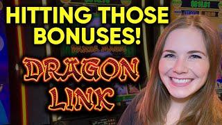 BONUSES!! Dragon Link Panda Magic Slot Machine!