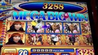WMS Wild Stampede 2 Cent Slot Machine Big Win Line Hit
