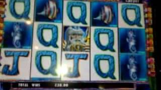 Neptunes Treasure 4 Scatter Free Spin Feature - £500 Jackpot Barcrest Slot