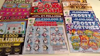 (Xmas 2017) Wow!..£200 WINNER Scratchcard .One NOT TO MISS..Lots of Cards
