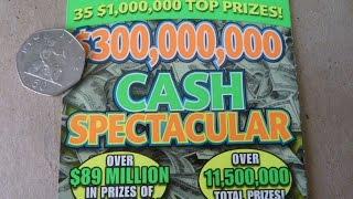 WINNER! $10 Illinois Lottery Ticket - Cash Spectacular Scratchcard Video