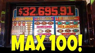 100 SPINS AT MAX BET • WHAT'S MY PAYBACK % • BONUS TIMES SLOT MACHINE • SAN MANUEL CASINO