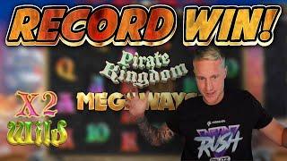 RECORD WIN!! Pirates Kingdom BIG WIN - Online Slots from Casinodaddys live stream