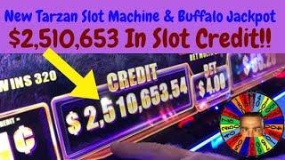 •$2.5 Million Dollars On Buffalo Slot Machine•