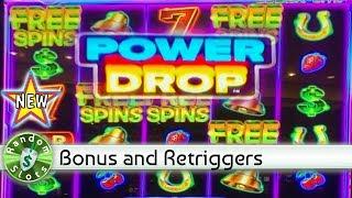 •️ New - Power Drop slot machine, bonus with retriggers