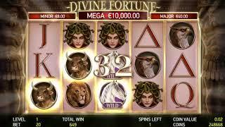 Divine Fortune slots - 838 win!