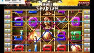 Spartan slot game big win SCR888•ibet6888.com