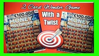 WOW!...  2  CARD WONDER.....MONEY MULTIPLIER......CAN WE WIN OR NOT....ITS A CHALENGE...