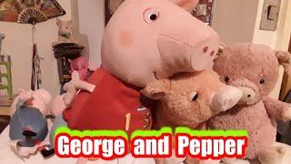 George introduces..The Amazing Pepper Pig Family•..they have now joined with us...Wow!
