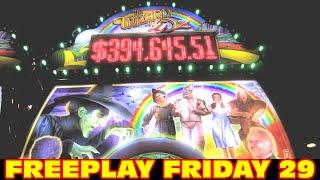 Wizard of Oz - FREEPLAY FRIDAY 29 - Ruby Slippers - Slot Machine Live Play
