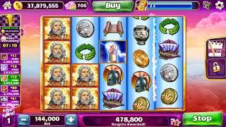 ZEUS II Video Slot Casino Game with a FREE SPIN AND SUPER RESPIN BONUS