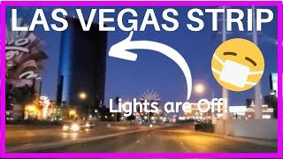 Driving Las Vegas Strip At Night During CORONAVIRUS/COVID-19 Lockdown VLOG 55