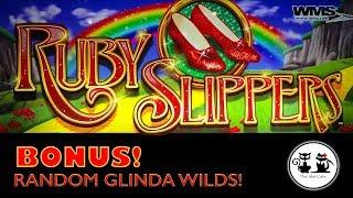 Bonus! Glinda Wilds! • Ruby Slippers • The Slot Cats •