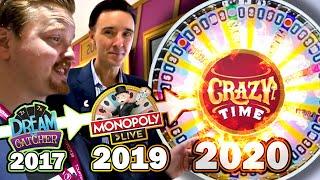 CRAZY TIME - Exclusive Look Into The New Game Show From Evolution Gaming • | Vlog 48