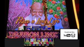 • New at my local. Dragon Link, Peace and Long Life slot •