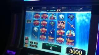 Aladdin and the Magic Quest Slot Machine Bonus - Mystical Free Spins