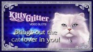 $9 High Limit Kitty Glitter  IGT Free Spin Bonus