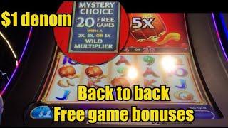 Back to Back Bonuses on $1 Fire • Link