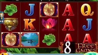 CHINA RIVER Video Slot Casino Game with a FREE SPIN BONUS