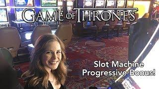 Game of Thrones Slot Machine Max Bet! Progressive Bonus! Nice Win!!!
