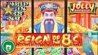 •️ New - Jolly Emperor Reign of 8s slot machine, bonus