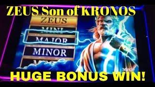 HUGE BONUS ZEUS SON of KRONOS! WOW!