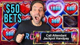 ⋆ Slots ⋆ $50 BET Leads to My BIGGEST JACKPOT on Night Life Lock It Link ⋆ Slots ⋆