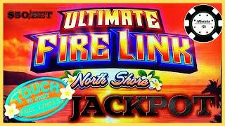 •NEW SLOT! Ultimate Fire Link North Shore •HIGH LIMIT $50 SPINS HANDPAY JACKPOT •