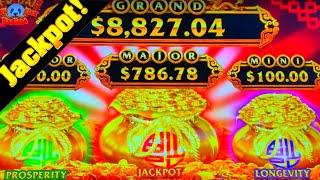 RARE HIT! • LANDING THE MEGA FEATURE On $8.80 MAX BET! MASSIVE JACKPOT HAND PAY!•