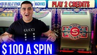 $100 A Spin Top Dollar HANDPAY JACKPOT | Las Vegas Casinos JACKPOT | SE-3 | EP-28