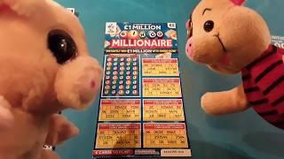 Millionaire Bingo.Scratchcard.....and Bonus Scratchcards.. on our One  Card Wonder Game...mmmmmmMMM