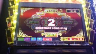 THE GOLD BAR Slot Machine Free Spin BIG WIN.