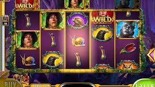WIZARD OF OZ: LIONS & TIGERS & BEARS Video Slot Game with a 
