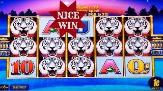 White Tiger Slot Machine •MAX BET BONUSES WON• & •BIG WINS• Line Hit !•MORONGO CASINO•