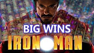 Iron Man Slot Machine Bonus Big Wins Jericho Missile Feature Wilds