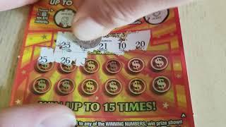 NEW GAME! MICHIGAN LOTTERY $500,000 QUICK RICHES $5 SCRATCH OFF TICKETS~